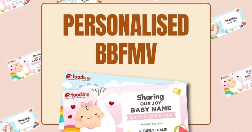NEW: Personalised Baby Full Month E-Voucher
